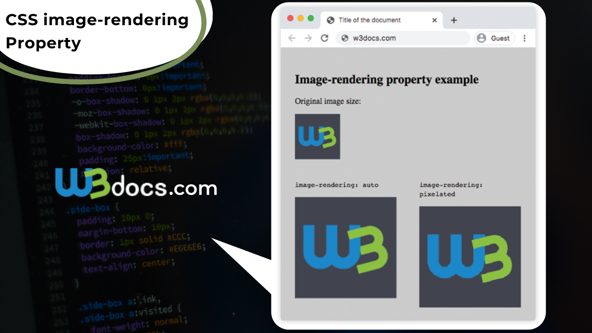 CSS image-rendering Property