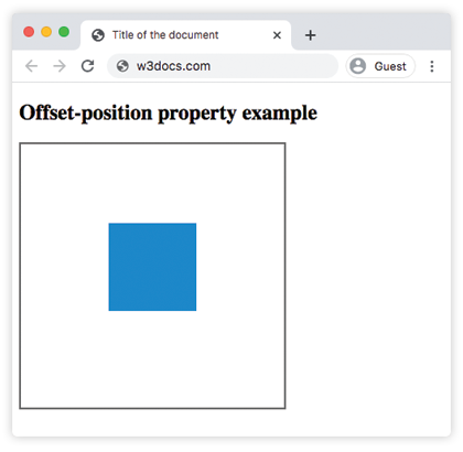 offset-position Property
