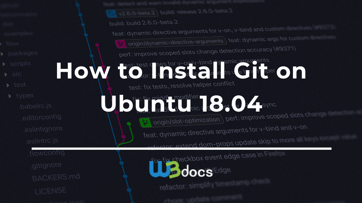 How To Install Git On Ubuntu 18.04