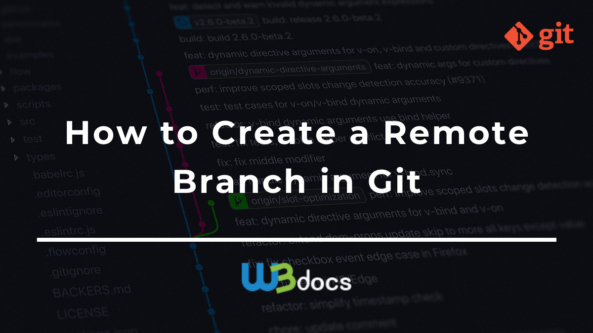 git remote branch list