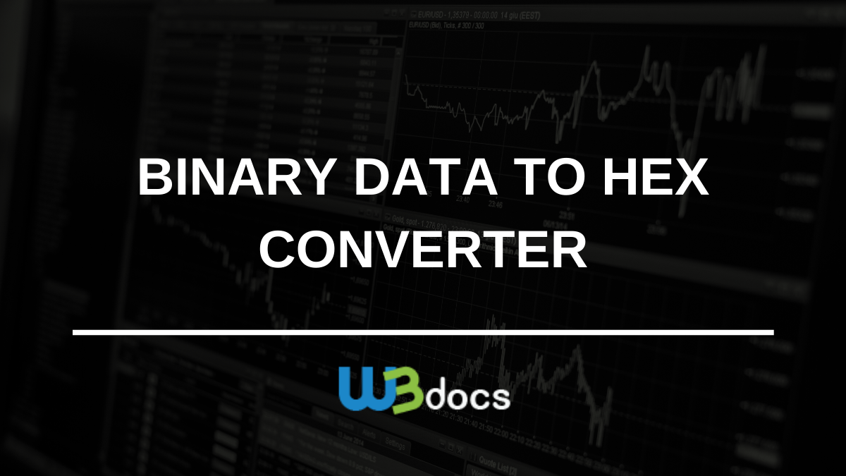 Binary to Hex Converter - Transform Binary Data